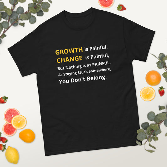 Growth Quotes - Men's classic tee
